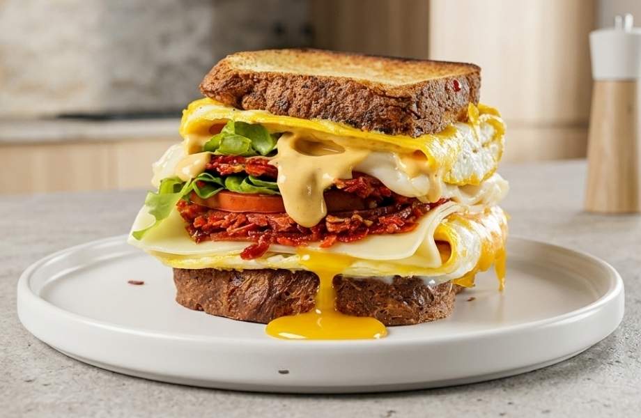 Wielka, Tłusta KETO Kromka: Aż 80g Białka w Jednej Porcji!